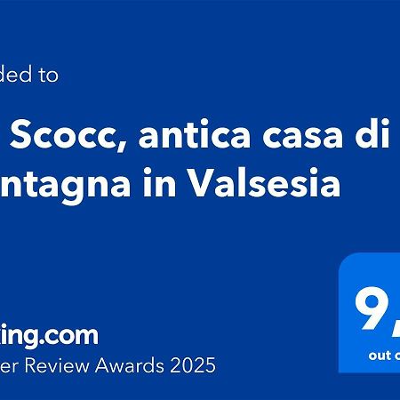Ca' Scocc, Antica Casa Di Montagna In Valsesia Villa Mollia Bagian luar foto